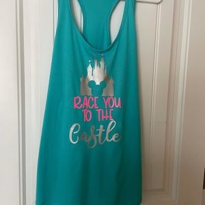 NWOT Disney Race inspired Athletic Tank XL